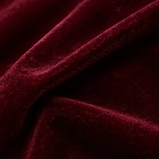 Burgundy velvet texture swatch